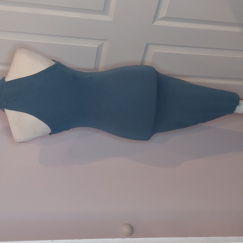 Sexy Fitted Tight Stretchy Sweater Dress - Picture 3 of 4